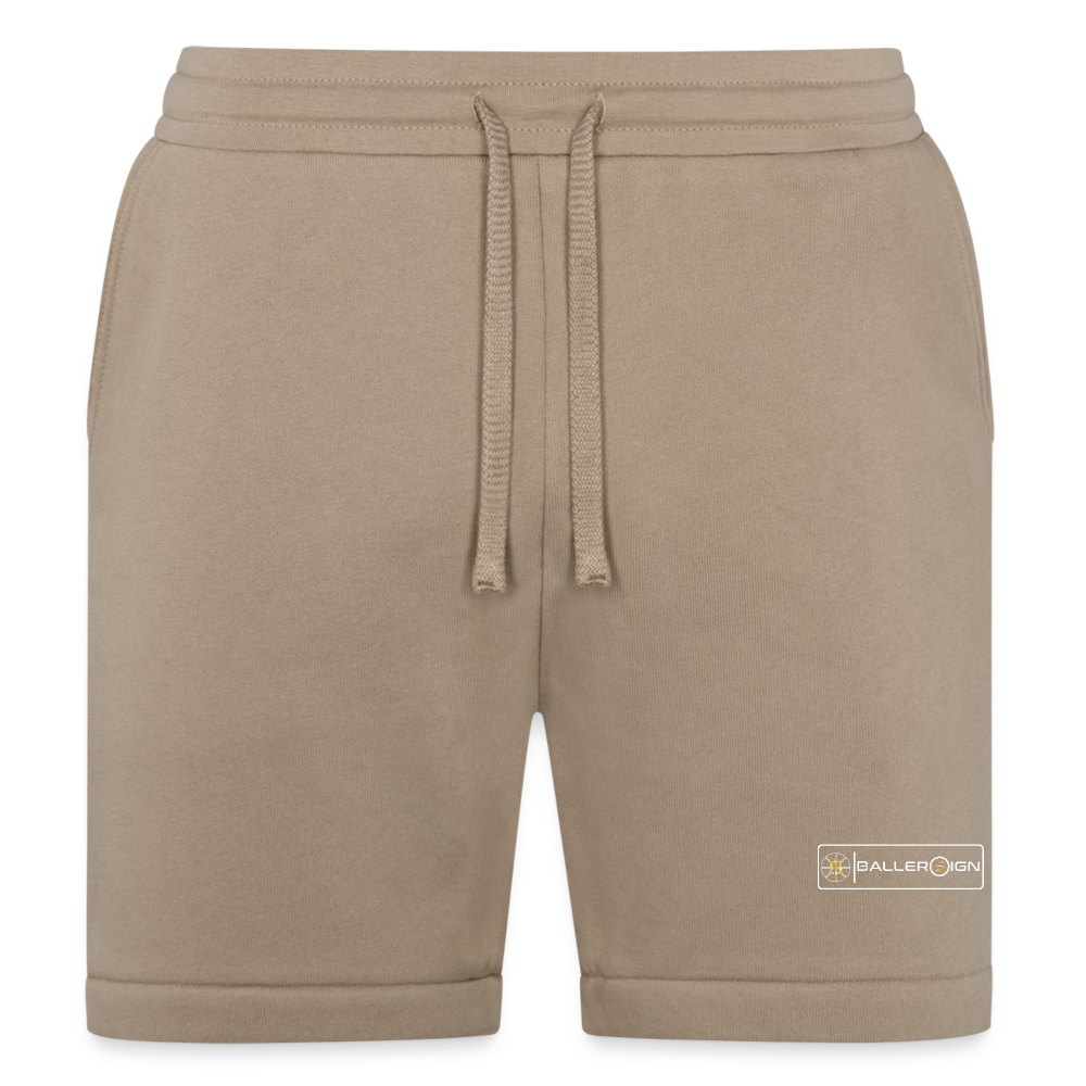 Unisex Short - Basketball Label - tan