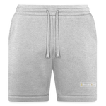 Unisex Short - Basketball Label - heather gray