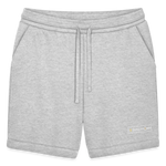 Unisex Short - Basketball Label - heather gray