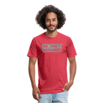 Fitted Cotton/Poly (G) Basketball Money Maker T-Shirt - heather red