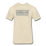 Fitted Cotton/Poly (G) Basketball Money Maker T-Shirt - heather cream