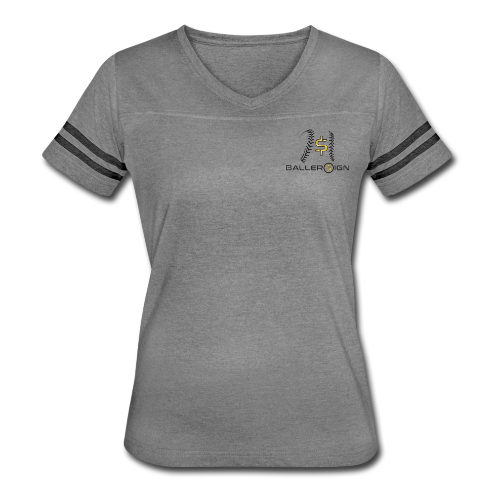 Women’s Vintage Sport T-Shirt - heather gray/charcoal