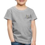 Toddler baseball/Softball/Banner Premium T-Shirt - heather gray