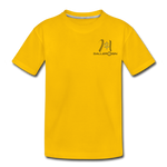 Toddler baseball/Softball/Banner Premium T-Shirt - sun yellow