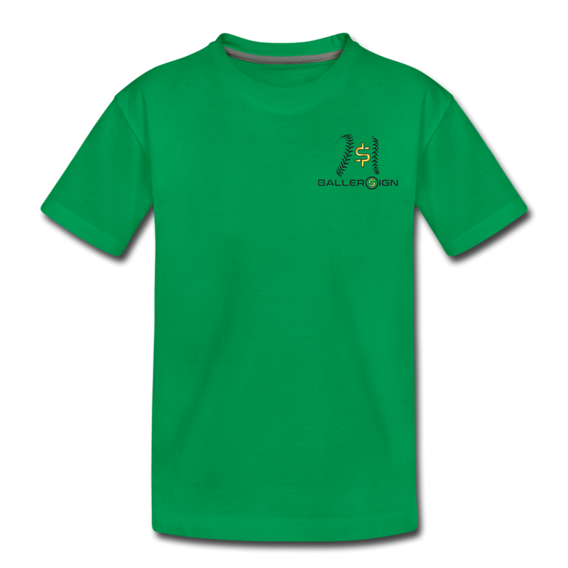 Toddler baseball/Softball/Banner Premium T-Shirt - kelly green