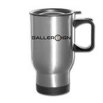 Travel Mug Baller Sign Banner - silver