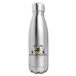 Insulated Stainless Steel Water Bottle Soccer/banner - silver