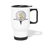 Travel Mug Golf/Banner - white