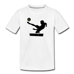 Kids' Premium T-Shirt Soccer player-1 - white