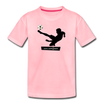 Kids' Premium T-Shirt Soccer player-1 - pink