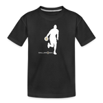 Kids' Premium T-Shirt Bball Player - black