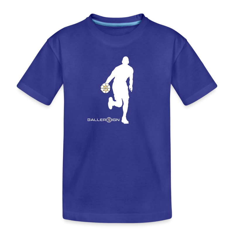 Kids' Premium T-Shirt Bball Player - royal blue