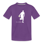 Kids' Premium T-Shirt Bball Player - purple