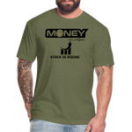 Fitted Cotton/Poly T-Shirt / Football Stock Rising - heather military green