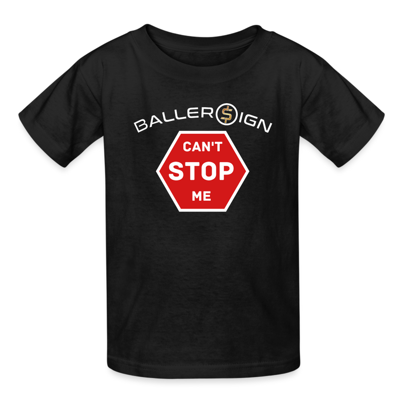Youth Ultra Cotton T-Shirt /Can't Stop Me - black
