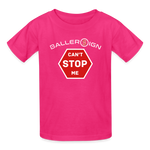 Youth Ultra Cotton T-Shirt /Can't Stop Me - fuchsia