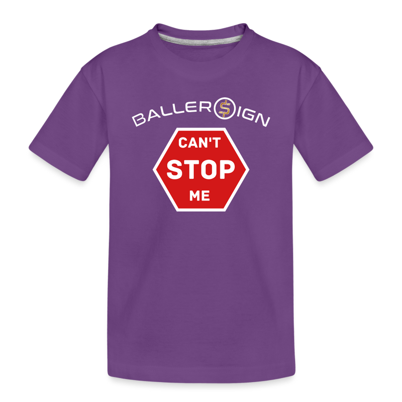 Toddler Premium T-Shirt / Can't Stop Me - purple