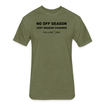 Fitted Cotton/Poly T-Shirt / No Off Season all ball - heather military green