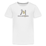 Kids' Premium T-Shirt /Baseball/Soft/Banner - white