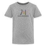 Kids' Premium T-Shirt /Baseball/Soft/Banner - heather gray