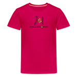 Kids' Premium T-Shirt /Baseball/Soft/Banner - dark pink