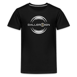 Kids' Premium T-Shirt / Baller - black