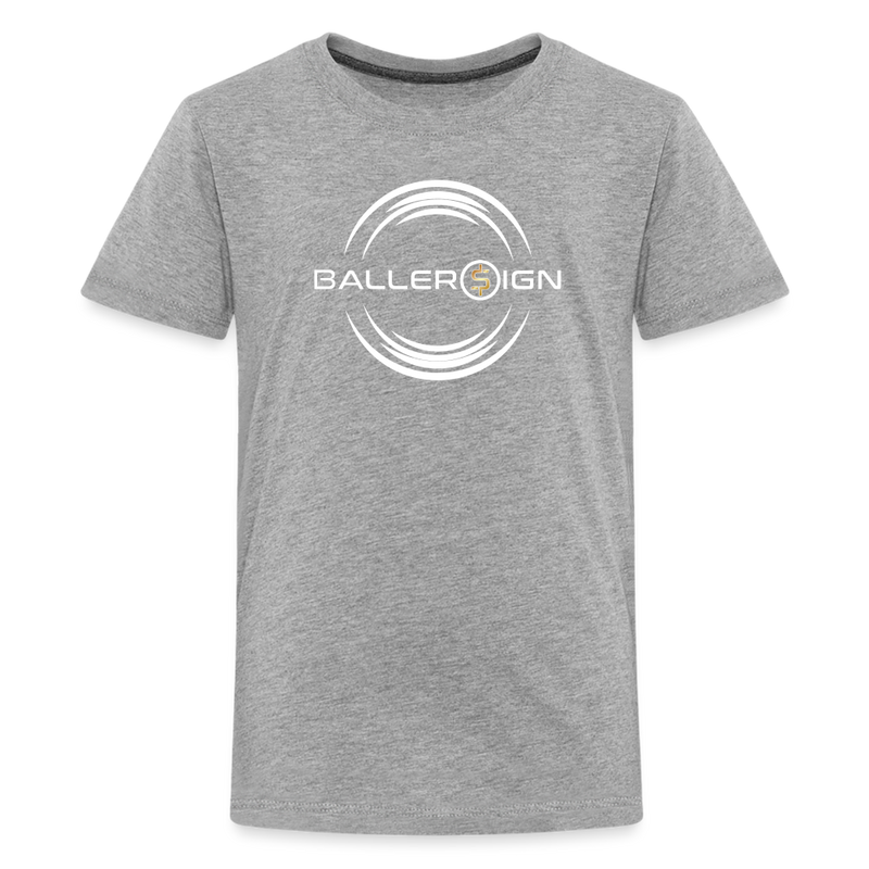 Kids' Premium T-Shirt / Baller - heather gray