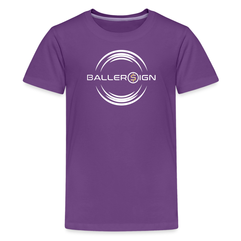 Kids' Premium T-Shirt / Baller - purple