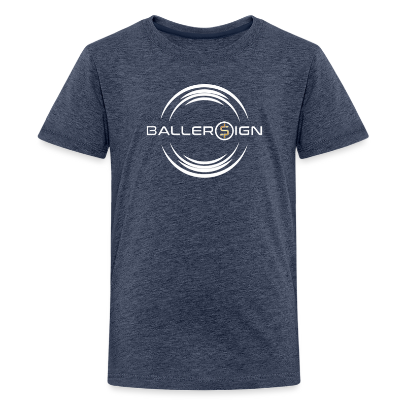 Kids' Premium T-Shirt / Baller - heather blue