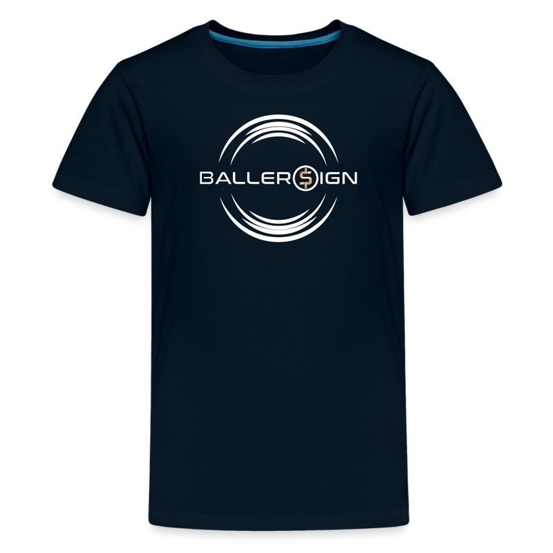 Kids' Premium T-Shirt / Baller - deep navy