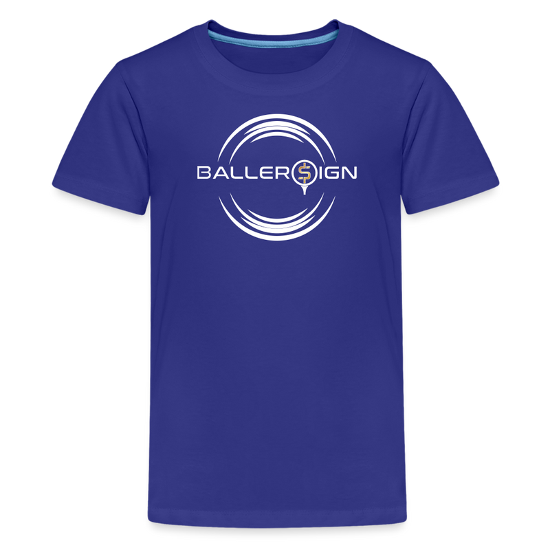 Kids' Premium T-Shirt / Golf baller - royal blue