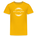 Kids' Premium T-Shirt / Golf baller - sun yellow