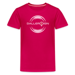 Kids' Premium T-Shirt / Golf baller - dark pink