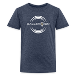 Kids' Premium T-Shirt / Golf baller - heather blue