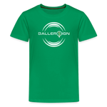 Kids' Premium T-Shirt / Golf baller - kelly green