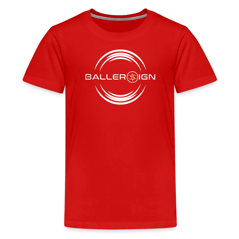 Kids' Premium T-Shirt / All Baller - red