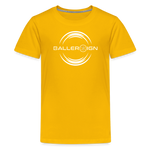 Kids' Premium T-Shirt / All Baller - sun yellow