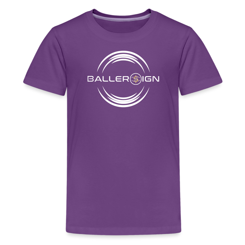 Kids' Premium T-Shirt / All Baller - purple