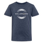 Kids' Premium T-Shirt / All Baller - heather blue