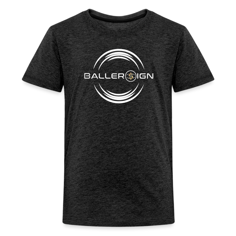 Kids' Premium T-Shirt / All Baller - charcoal grey