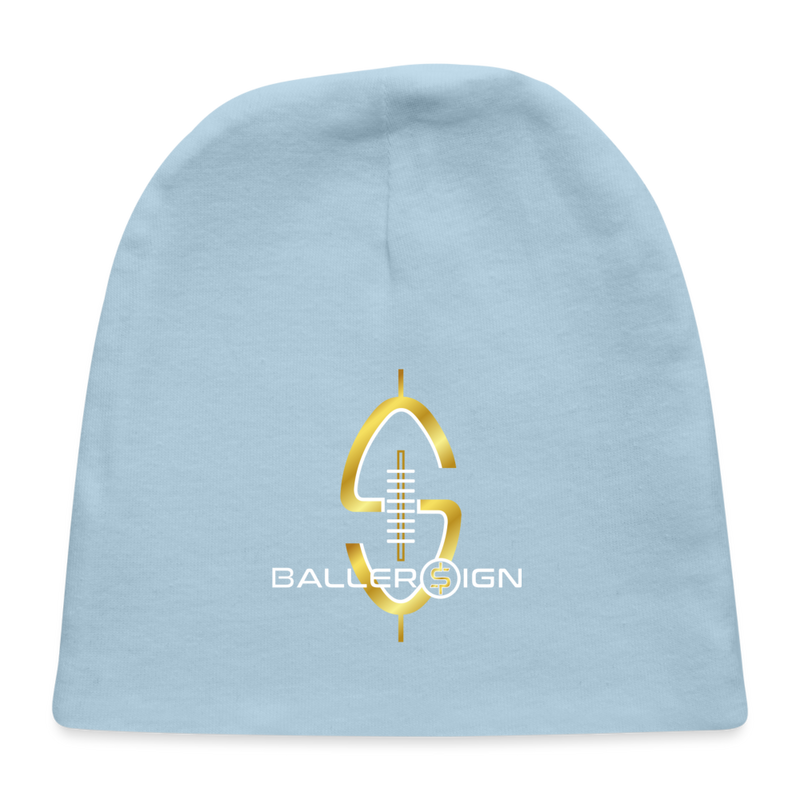 Baby Cap / Footballer - light blue