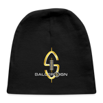 Baby Cap / Footballer - black