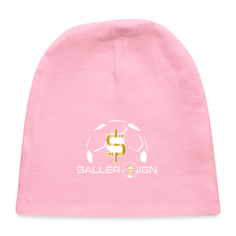 Baby Cap / Soccer baller - light pink