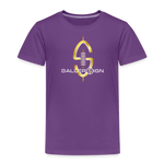 Toddler Premium T-Shirt / Football - purple