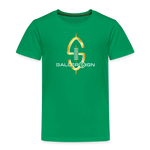 Toddler Premium T-Shirt / Football - kelly green