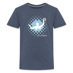 Kids' Premium T-Shirt / Water Polo - heather blue