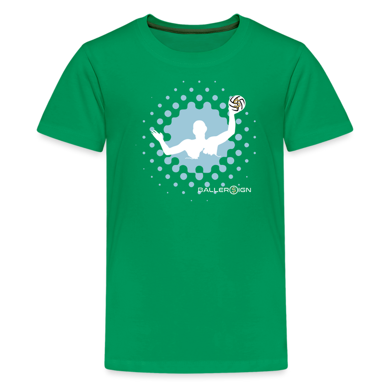 Kids' Premium T-Shirt / Water Polo - kelly green