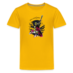 Kids' Premium T-Shirt / basketball dunk - sun yellow