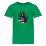 Kids' Premium T-Shirt / basketball dunk - kelly green