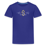 Kids' Premium T-Shirt / Football Heart - royal blue